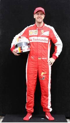 12.03.2015 - Sebastian Vettel (GER) Scuderia Ferrari SF15-T Australian Grand Prix, Melbourne 12 - 15 March 2015 