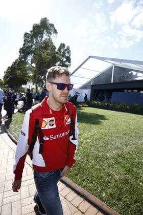 Motorsports: FIA Formula One World Championship WM Weltmeisterschaft 2015, Grand Prix of Australia, 5 Sebastian Vettel (GER, Scuderia Ferrari), xHOCHxZWEIx