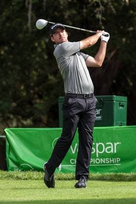 3 12 2015 - Palm Harbor FL, USA - Nick Taylor watches his drive off the 11th tee at the Innisbrook Resort (Copperhead) in Palm Harbor FL. DelMecum Cal Media PGA Golf Herren Golf 2015: Valspar Championship Round 1 MARCH 12 - ZUMAc04_