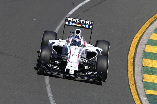 Motorsports: FIA Formula One World Championship WM Weltmeisterschaft 2015, Grand Prix of Australia, 77 Valtteri Bottas (FIN, Williams Martini Racing), xHOCHxZWEIx