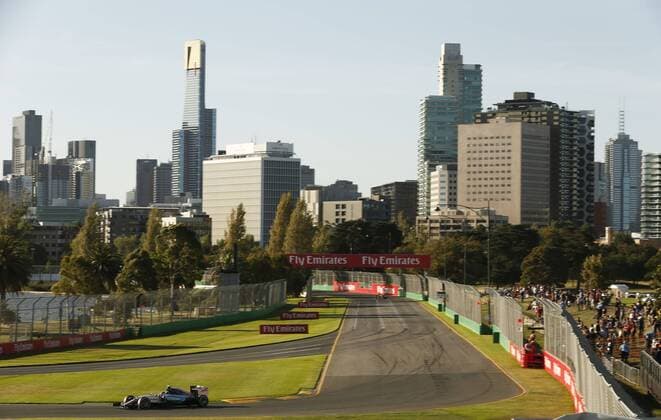 Motorsports: FIA Formula One World Championship WM Weltmeisterschaft 2015, Grand Prix of Australia, 6 Nico Rosberg (GER, Mercedes AMG Petronas Formula One Team), xHOCHxZWEIx