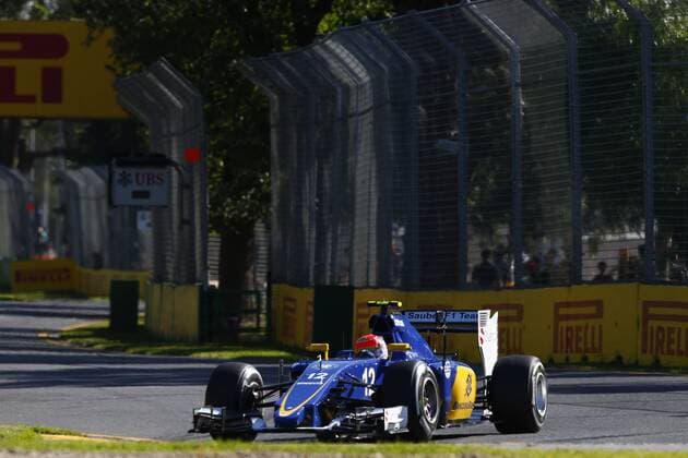 Motorsports: FIA Formula One World Championship WM Weltmeisterschaft 2015, Grand Prix of Australia, 12 Felipe Nasr (BRA, Sauber F1 Team), xHOCHxZWEIx