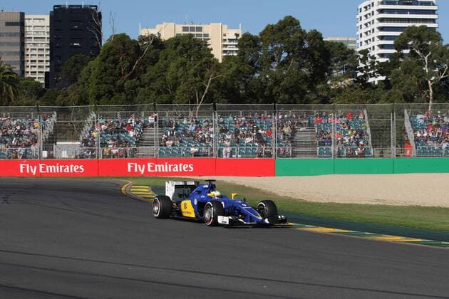 13.03.2015 - Free Practice 2, Marcus Ericsson (SUE) Sauber C34 Australian Grand Prix, Melbourne 2015 
