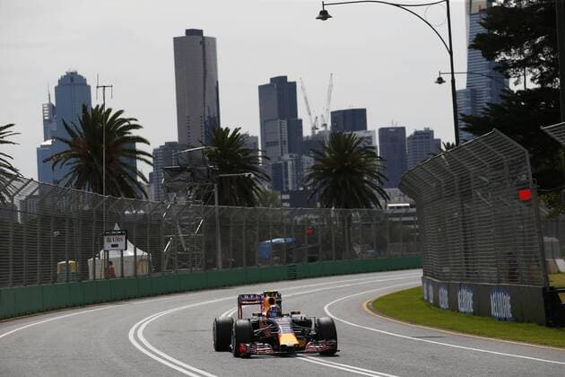 Motorsports: FIA Formula One World Championship WM Weltmeisterschaft 2015, Grand Prix of Australia, 26 Daniil Kvyat (RUS, Infiniti Red Bull Racing), xHOCHxZWEIx