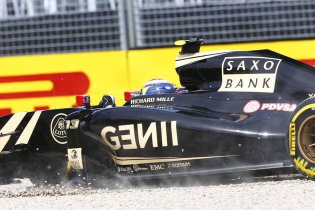 Motorsports: FIA Formula One World Championship WM Weltmeisterschaft 2015, Grand Prix of Australia, 13 Pastor Maldonado (VEN, Lotus F1 Team), xHOCHxZWEIx