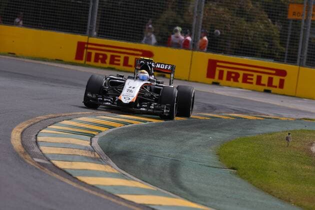 Motorsports: FIA Formula One World Championship WM Weltmeisterschaft 2015, Grand Prix of Australia, 11 Sergio Perez (MEX, Sahara Force India F1 Team), xHOCHxZWEIx