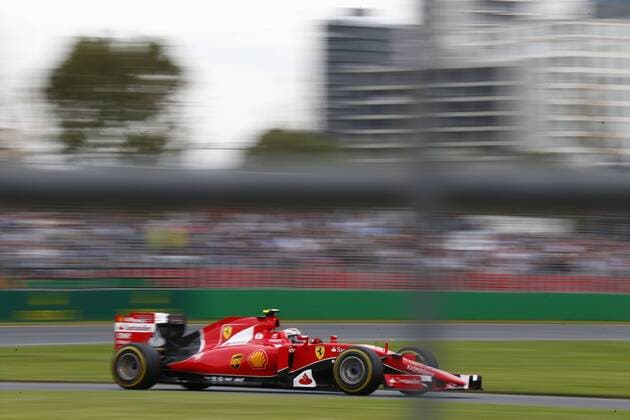Motorsports: FIA Formula One World Championship WM Weltmeisterschaft 2015, Grand Prix of Australia, 7 Kimi Raikkonen (FIN, Scuderia Ferrari), xHOCHxZWEIx