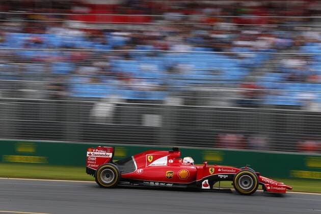 Motorsports: FIA Formula One World Championship WM Weltmeisterschaft 2015, Grand Prix of Australia, 5 Sebastian Vettel (GER, Scuderia Ferrari), xHOCHxZWEIx
