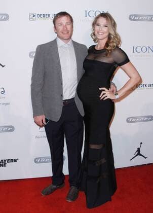 March 13, 2015 - Las Vegas, Nevada, United States - Olympian Bode Miller and wife volley ball player Morgan Beck attend the Derek Jeter Celebrity Invitational Dinner on March 13, 2015 at the ARIA Resort & Casino in Las Vegas, Nevada. Derek Jeter Celebrity Invitational Dinner - ZUMAt114