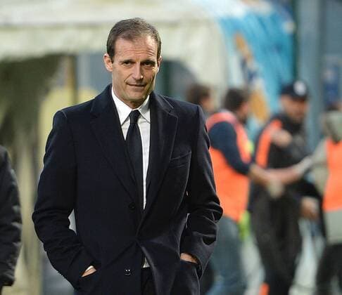IPP20150314 Football - soccer: Serie A, US Palermo - Juventus Turin, coach Juventus Massimiliano Allegri xHOCHxZWEIx xItalyxPhotoxPressx 
