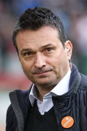Christian Heidel (Manager FSV Mainz 05), FC Augsburg vs. FSV Mainz 05, 25. Spieltag, Saison 2014 2015, 14.03.2015,
