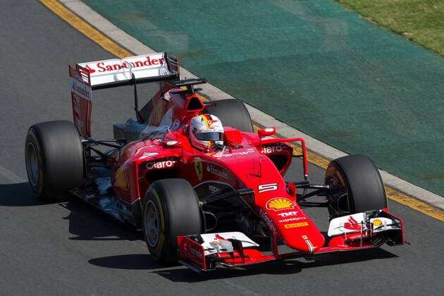 Sebastian Vettel, Scuderia Ferrari, formula 1 GP, Australien in Melbourne, 15.03.2015 Photo:mspb Lucas Wroe Sebastian Vettel, formula 1 GP, Australien