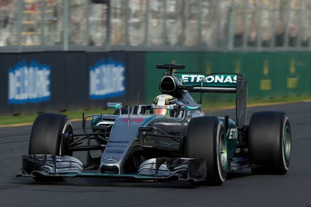 Lewis Hamilton; Mercedes Grand Prix, formula 1 GP, Australien in Melbourne, 15.03.2015 Photo:mspb Lucas Wroe Lewis Hamilton; formula 1 GP, Australien