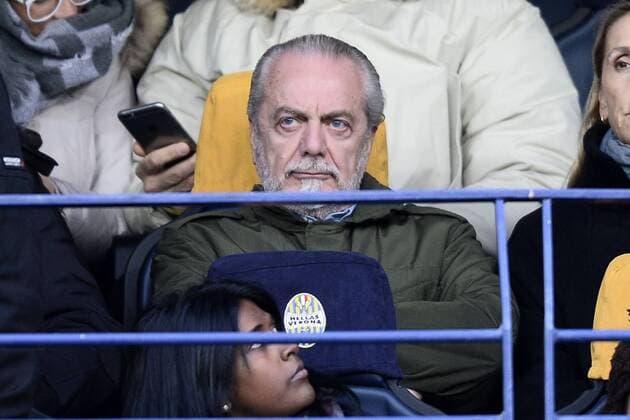 Db Verona 15 03 2015 - campionato di calcio serie A Hellas Verona vs SSC Neapel - Aurelio De Laurentiis 
