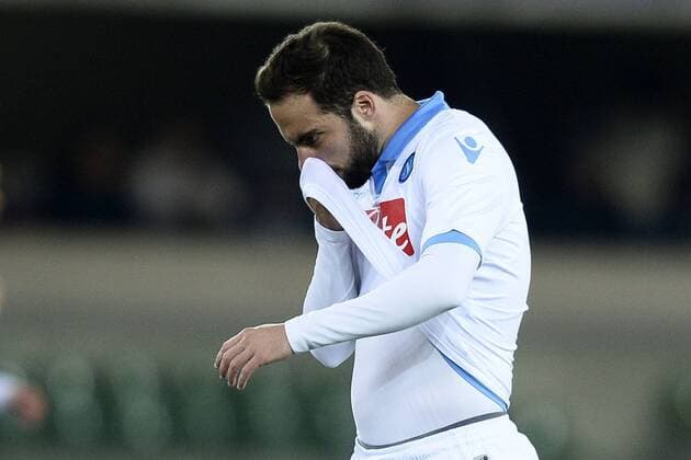 Db Verona 15 03 2015 - campionato di calcio serie A Hellas Verona vs SSC Neapel - Gonzalo Higuain 