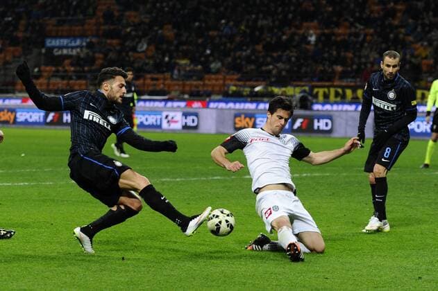 Danilo D Ambrosio Inter Milano 15-03-2015 Stadio Giuseppe Meazza - Football Calcio Serie A Inter Mailand vs AC Cesena giuseppexceleste