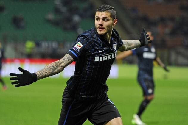 Mauro Icardi Inter Milano 15-03-2015 Stadio Giuseppe Meazza - Football Calcio Serie A Inter Mailand vs AC Cesena giuseppexceleste