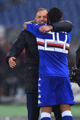 As Roma 16 03 2015 - campionato di calcio serie A AS Rom vs Sampdoria Genua: Torjubel Luis Muriel 