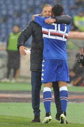 IPP20150317 Football - soccer: Serie A, AS Rom - Sampdoria Genua, Sinisa Mihajlovic coach xHOCHxZWEIx xItalyxPhotoxPressx 