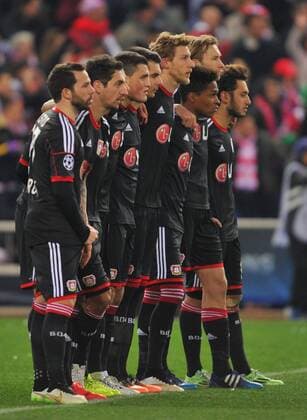 17.03.2015, xcox, Fussball UEFA Champions League, Atletico Madrid - Bayer 04 Leverkusen, v.l. Team reaction during the penalty shoot-out -