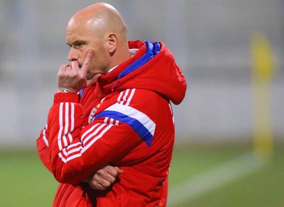Trainer Erik ten Hag (FC Bayern II) Fussball Regionalliga Bayern Grünwalderstadion 19.03.2015 FC Bayern II - FC Ingolstadt II