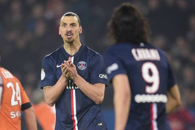 Zlatan Ibrahimovic (PSG) FOOTBALL : PSG vs Lorient - Ligue 1 - 20 03 2015 JBAutissier Panoramic 