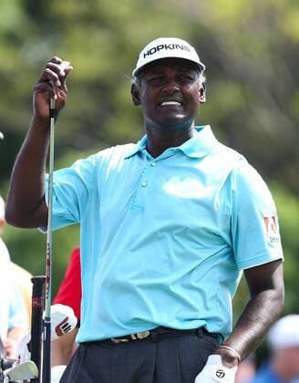 March 20, 2015 - Orlando, Florida, United States - Vijay Singh reacts after his 7th hole shot off during the second round of the Arnold Palmer Invitational presented by MasterCard at Bay Hill Club & Lodge. PGA Golf Herren 2015 - Arnold Palmer Invitational Presented by MasterCard - Second Round - ZUMAw109