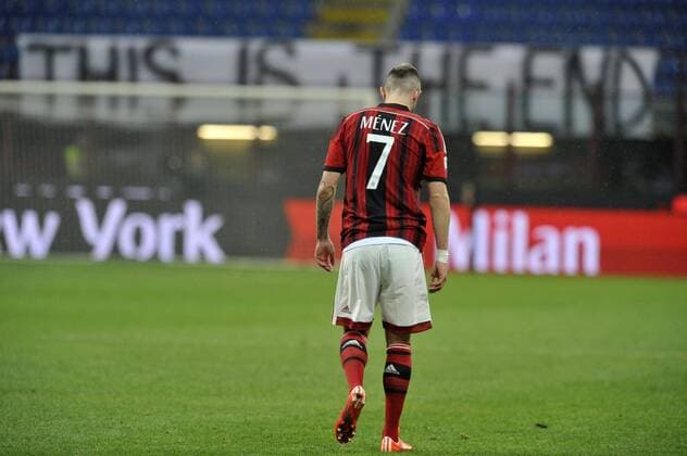 IPP20150321 Football - soccer: Serie A, AC Mailand - Cagliari Calcio, jeremy menez italyphotopress worldwide xHOCHxZWEIx xItalyxPhotoxPressx 