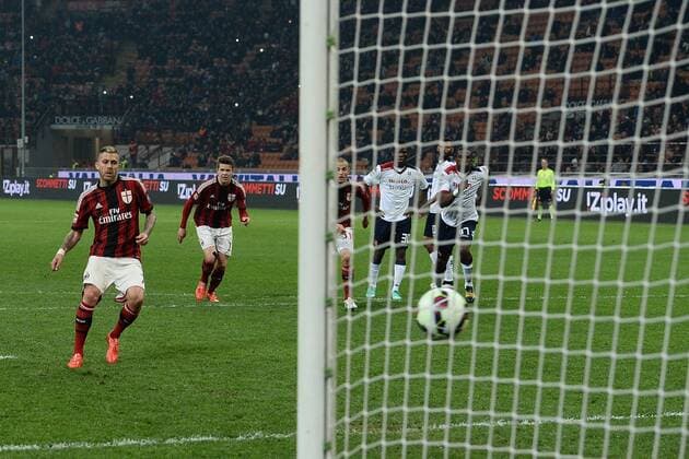 Serie A AC Milan vs Cagliari Calcio foto MatteoxGribaudi Image Pictured: Jeremy Menez 
