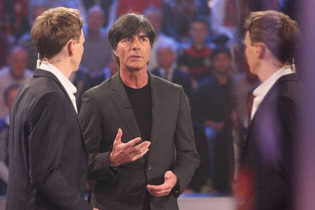 JOCHEN BREYER, JOACHIM LOEW DAS AKTUELLE SPORTSTUDIO ZDF MAINZ 