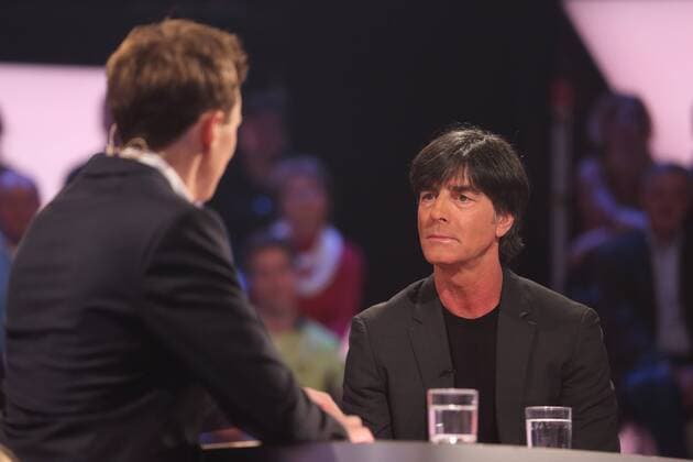 JOCHEN BREYER, JOACHIM LOEW DAS AKTUELLE SPORTSTUDIO ZDF MAINZ 