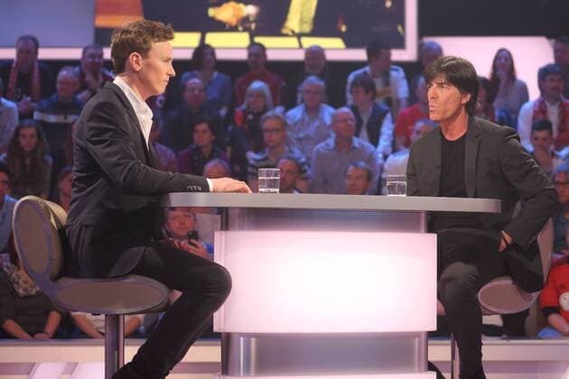 JOCHEN BREYER, JOACHIM LOEW DAS AKTUELLE SPORTSTUDIO ZDF MAINZ 