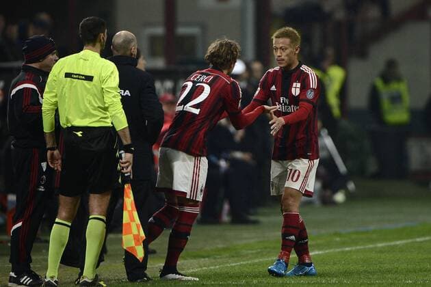 Keisuke Honda Milan Milano 21-03-2015 Stadio Giuseppe Meazza - Football, Serie A AC Milan vs. Cagliari Calcio. giuseppexceleste