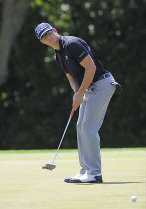 21 March 2015: Morgan Hoffmann during the third round of the Arnold Palmer Invitational at Arnold Palmer s Bay Hill Club & Lodge in Orlando, Florida. GOLF: MAR 21 PGA Golf Herren - Arnold Palmer Invitational -Third Round Icon31503213748 EDITORIAL USE ONLY
