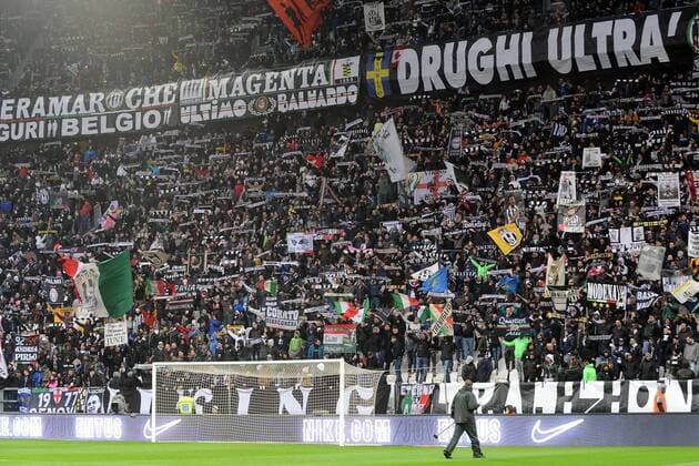 Turin, Italien - Serie A, Juventus Turin Fans 