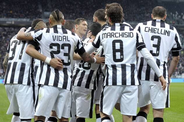 Carlos Tevez, goal celebration - Serie A, Juventus Turin vs. Genoa CFC filippoxalfero