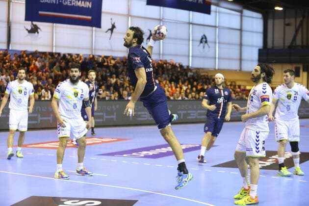 Igor Vori (PSG Hand) HANDBALL : PSG Handball vs Dunkerque - Ligue des Champions - 22 03 2015 GwendolineLeGoff Panoramic 