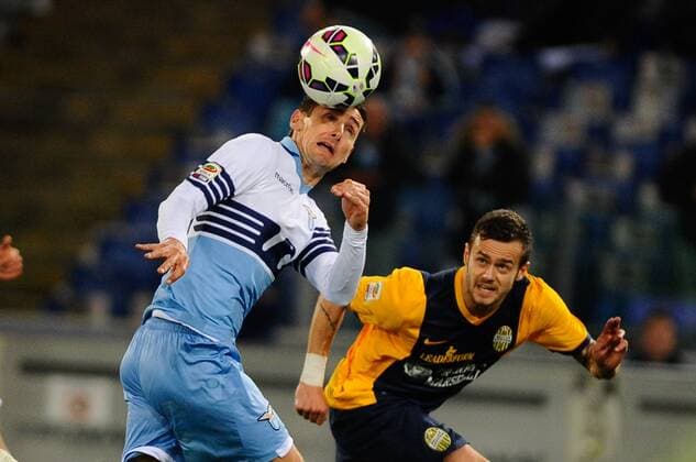 IPP20150322 Football - soccer: Serie A, Lazio Rom - Hellas Verona, Klose miroslav xHOCHxZWEIx xItalyxPhotoxPressx 