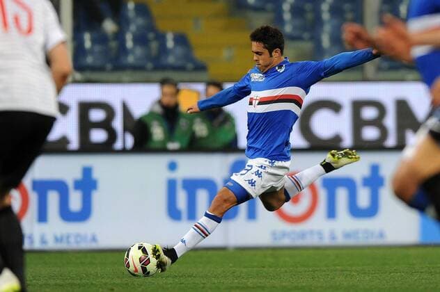 IPP20150322 Football - soccer: Serie A, Sampdoria Genua - Inter Mailand, EDER xHOCHxZWEIx xItalyxPhotoxPressx 