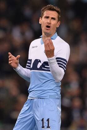 Miroslav Klose Lazio. 2014 2015 Serie A. Lazio Rom - Hellas Verona. Foto AntoniettaxBaldassarre Insidefoto AntoniettaxBaldassarre