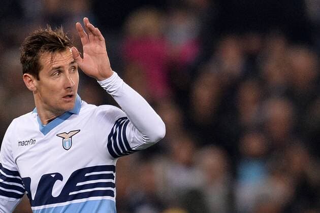 Miroslav Klose Lazio. 2014 2015 Serie A. Lazio Rom - Hellas Verona. Foto AntoniettaxBaldassarre Insidefoto AntoniettaxBaldassarre