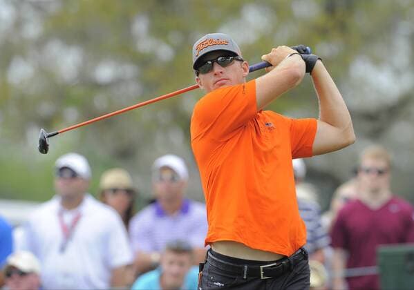 22 March 2015: Morgan Hoffmann during the final round of the Arnold Palmer Invitational at Arnold Palmer s Bay Hill Club & Lodge in Orlando, Florida. GOLF: MAR 22 PGA Golf Herren - Arnold Palmer Invitational - Final Round Icon1503220824 EDITORIAL USE ONLY