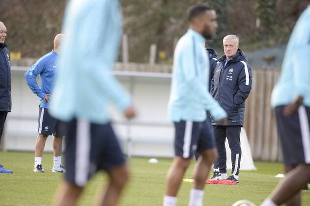 Didier Deschamps FOOTBALL : Entrainement de l equipe de France - Clairefontaine - 23 03 2015 JBAutissier Panoramic 