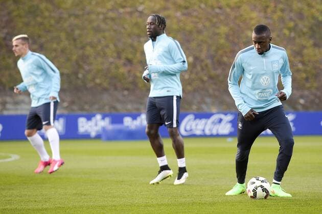 Blaise Matuidi FOOTBALL : Entrainement de l equipe de France - Clairefontaine - 23 03 2015 JBAutissier Panoramic 