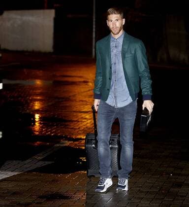 Arrival of Spain national team Nationalteam at Las Rozas. In this picture, Sergio Ramos. xPABLOGARCIAx 