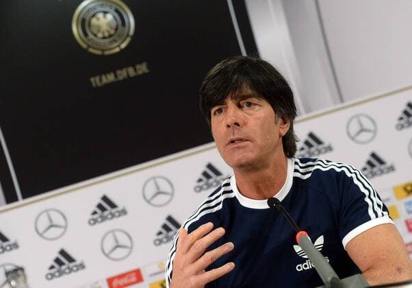 24.03.2015, xjhx, Fussball International, PressekonferenzDeutschen Fussball Nationalmanschaft, v.l. Trainer Joachim JOGI Loew (Deutsche Fussball Nationalmannschaft DFB)