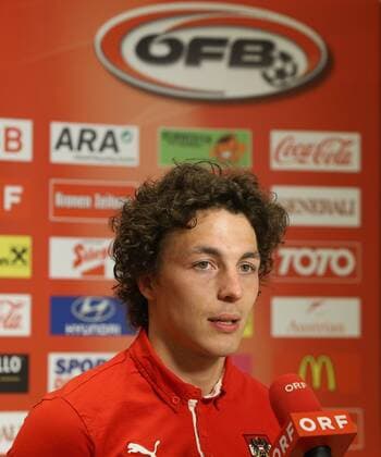 SOCCER - UEFA EURO EM Europameisterschaft Fussball 2016 quali, LIE vs AUT VIENNA,AUSTRIA,24.MAR.15 - SOCCER - UEFA European Championship EM Europameisterschaft 2016, European Qualifiers, OEFB international match Länderspiel Liechtenstein vs Austria, preview, press conference PK Pressekonferenz team AUT. Image shows Julian Baumgartlinger (AUT).