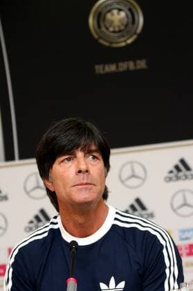 24.03.2015 Frankfurt am Main, Commerzbankarena, Deutscher Fußball-Bund (DFB) Pressekonferenz Nationalmannschaft Herren Portrait Bundestrainer Joachim Löw (GER) emotional