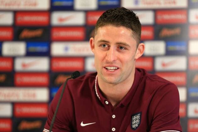Gary Cahill press conference PK Pressekonferenz - England Training - UEFA EURO EM Europameisterschaft Fussball 2016 - St George s Park- Burton-upto-Trent - 24 03 2015 Pic Philip Oldham Sportimage EDITORIAL USE ONLY. No use with unauthorised audio, video, data, fixture lists, club league logos or live services. Online in-match use limited to 120 images, no video emulation. No use in betting, games or single club league player publications.