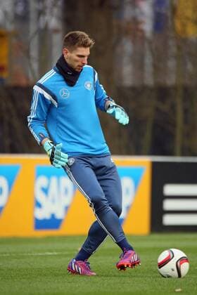 Ron-Robert Zieler -Training der Deutschen Nationalmannschaft in Frankfurt
